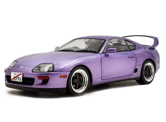 1:18 Solido - 1993 Toyota Supra MK4 (A80) Solido Works, purple 1:18 Solido - 1993 Toyota Supra MK4 (A80) Solido Works, purple