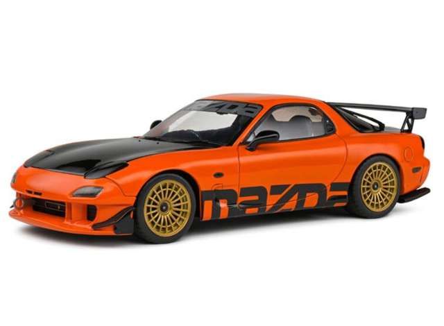 1:18 Solido - 1999 Mazda RX7 FD3RS Solido Works, orange 1:18 Solido - 1999 Mazda RX7 FD3RS Solido Works, orange