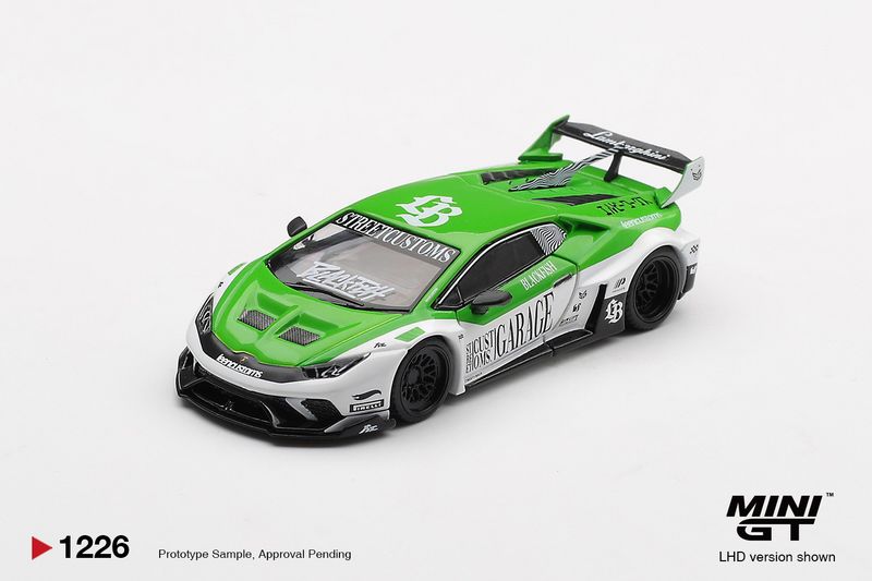 1:64 Mini GT - 2025 Lamborghini Huracan LB Works GT Street Customs  *Blister packaging*
