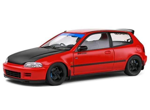 1:18 Solido - 1991 Honda Civic (EG6) Spoon version, red 1:18 Solido - 1991 Honda Civic (EG6) Spoon version, red