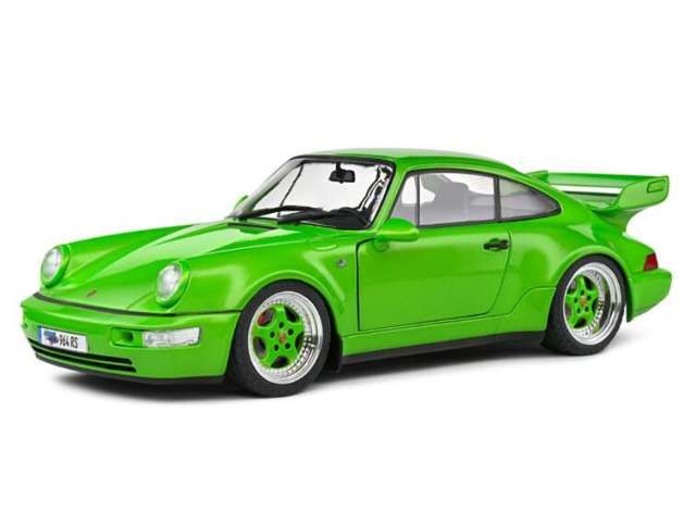 1:18 Solido - 1990 Porsche 911 964 Carrera 3.8 RS, green