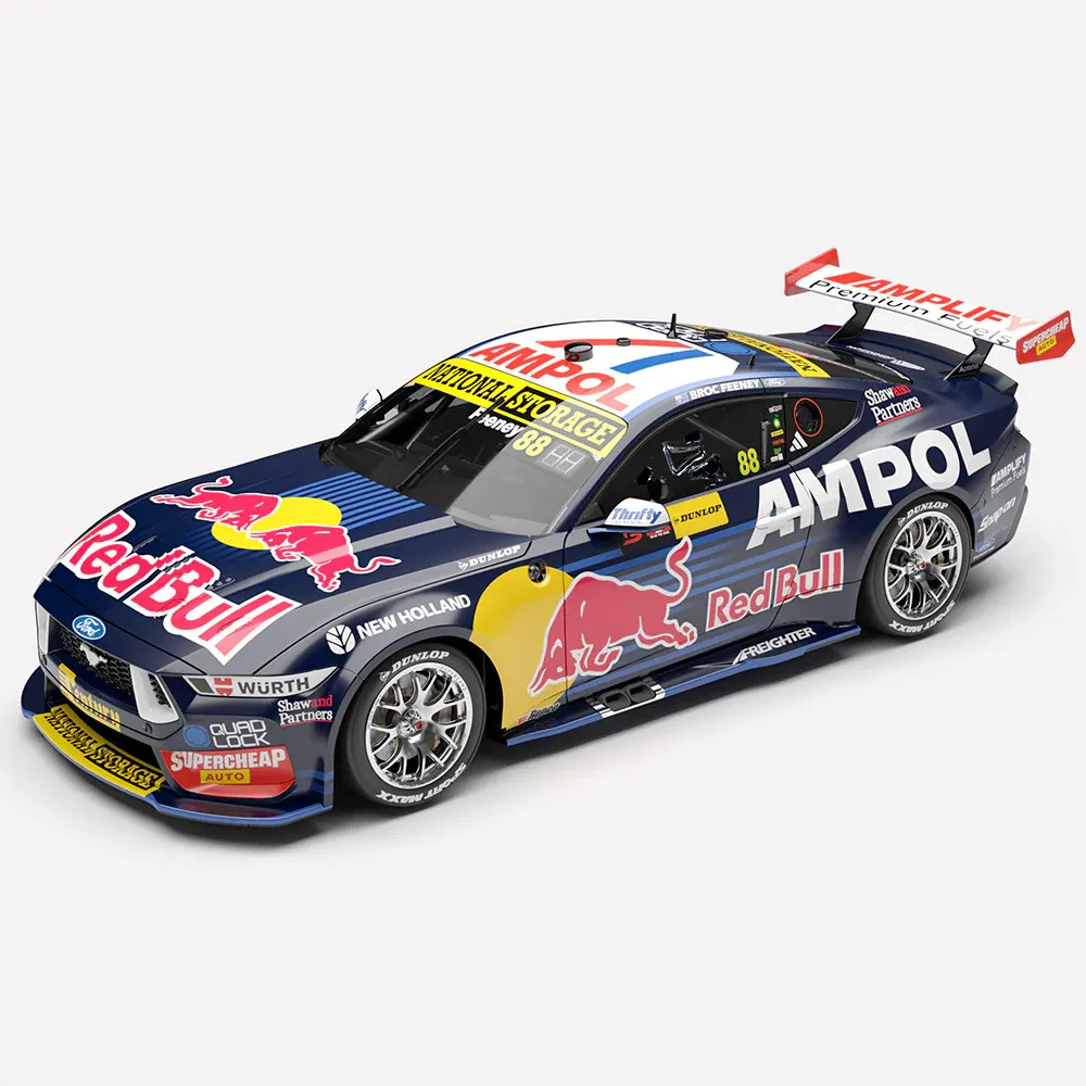 1:18 Authentic Collectables - Red Bull Ampol Racing #88 Ford Mustang GT - 2026 Dunlop Sydney 500 Race 1 Winner - Driver: Broc Feeney (First Ford Homologation Team Win)