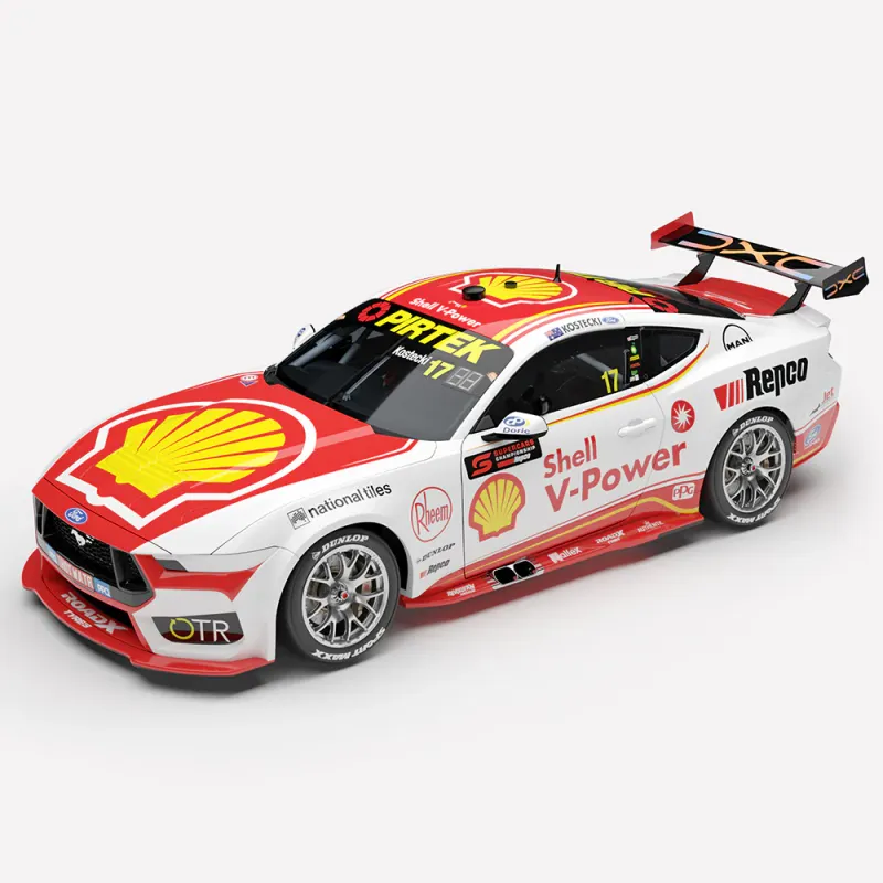 1:18 Authentic Collectables - Shell V-Power Racing Team #17 Ford Mustang GT - 2026 Melbourne SuperSprint (AGP) Larry Perkins Trophy Winner - Driver: Brodie Kostecki (First Win With #17)