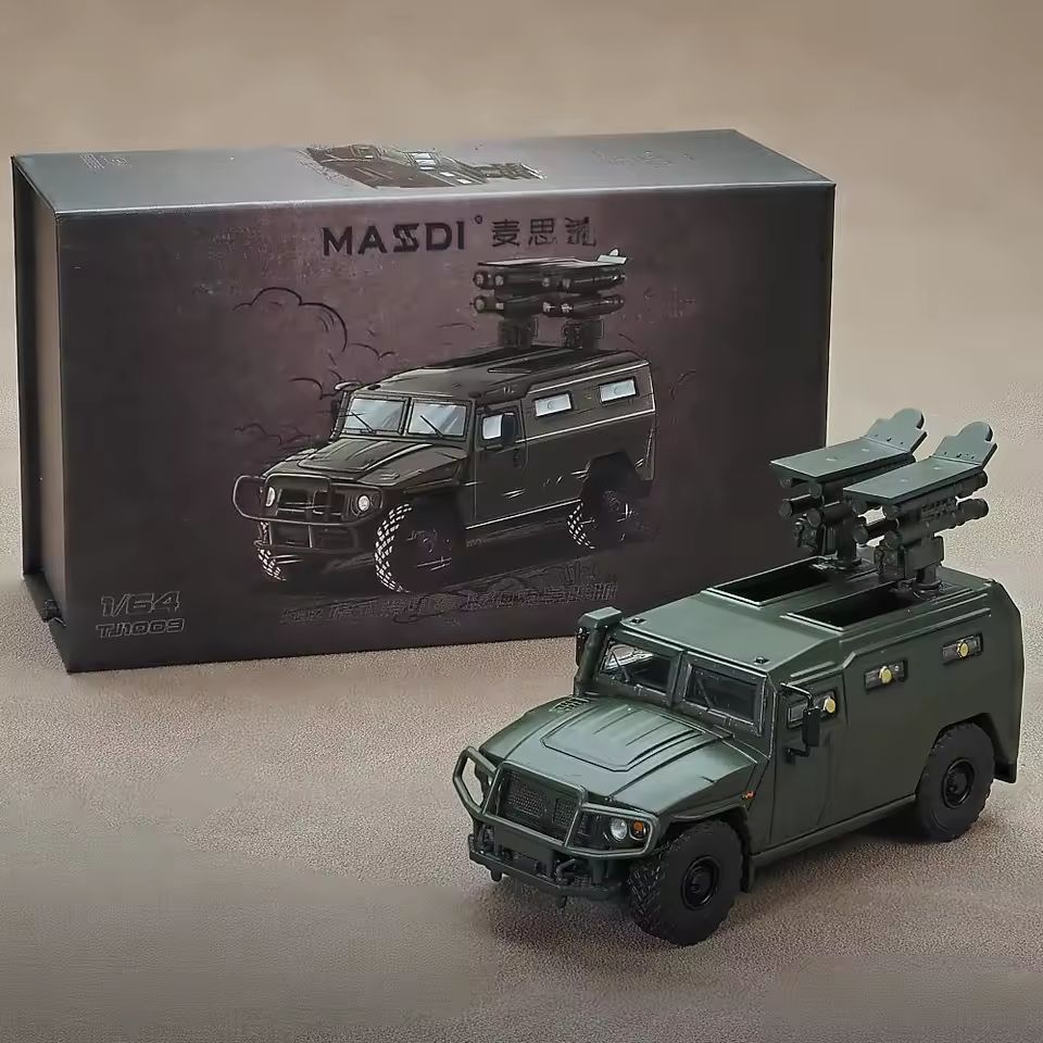 1:64 Massdi Diecast - SPM-2 Tiger, army green