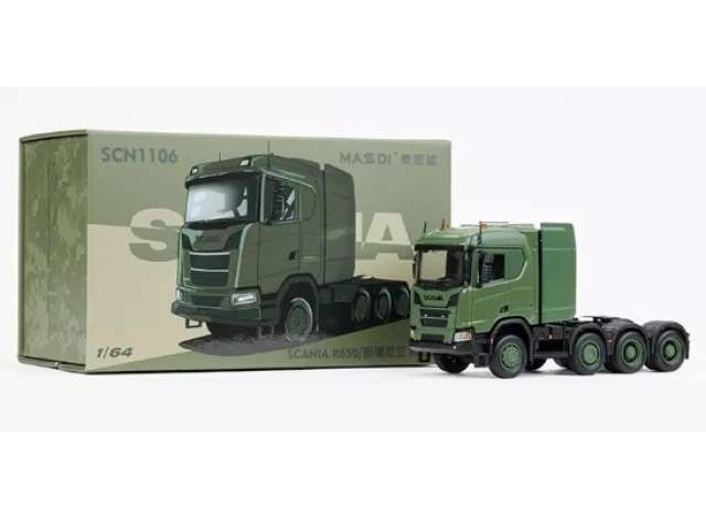 1:64 Massdi Diecast - Scania, green