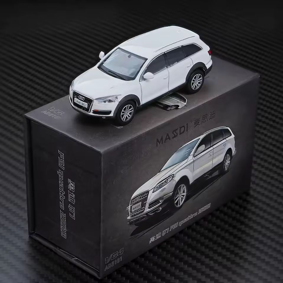 1:64 Massdi Diecast - 2008 Audi Q7 FSI Quattro, white