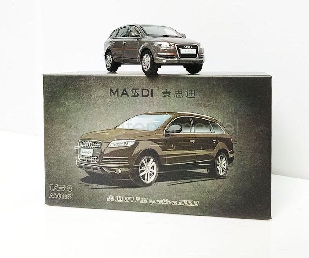 1:64 Massdi Diecast - 2008 Audi Q7 FSI Quattro, kaesar brown