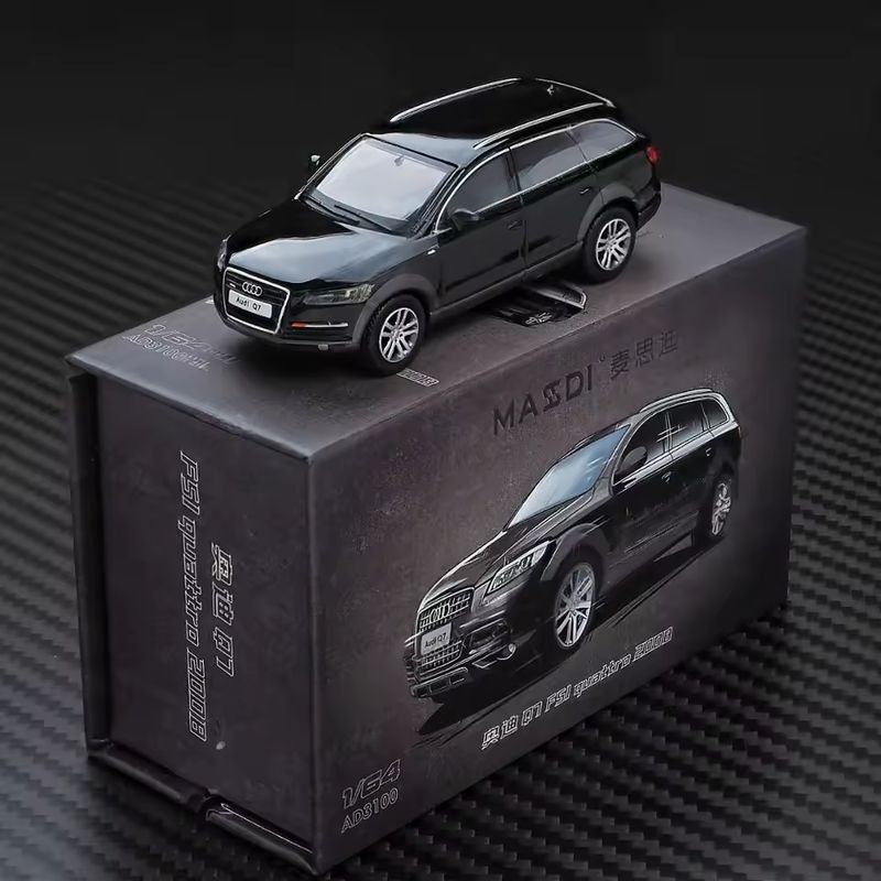 1:64 Massdi Diecast - 2008 Audi Q7 FSI Quattro, black