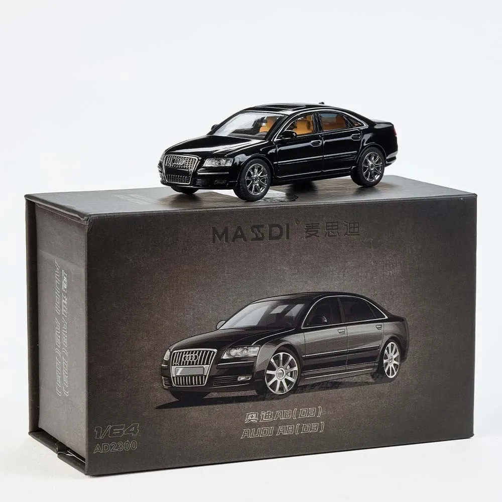 1:64 Massdi Diecast - Audi A8 (D3), black
