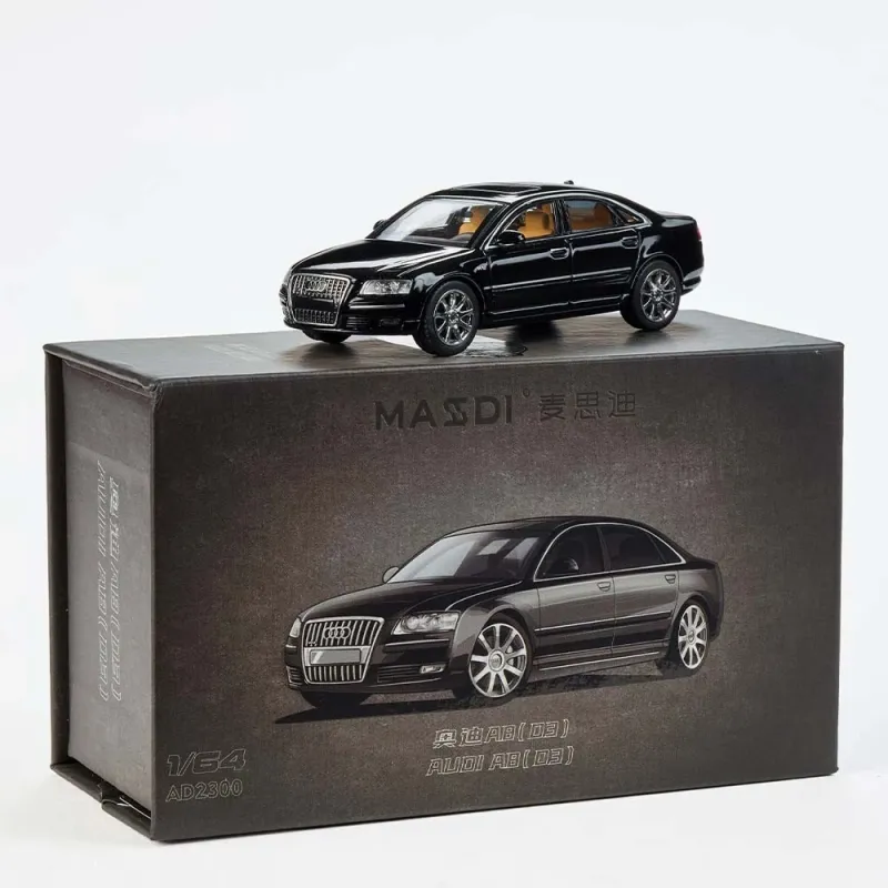 1:64 Massdi Diecast - Audi A8 (D3), black