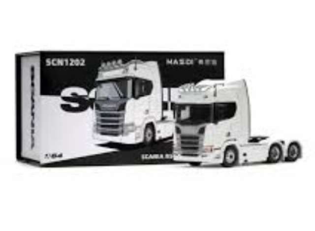 1:64 Massdi Diecast - Scania R500, white