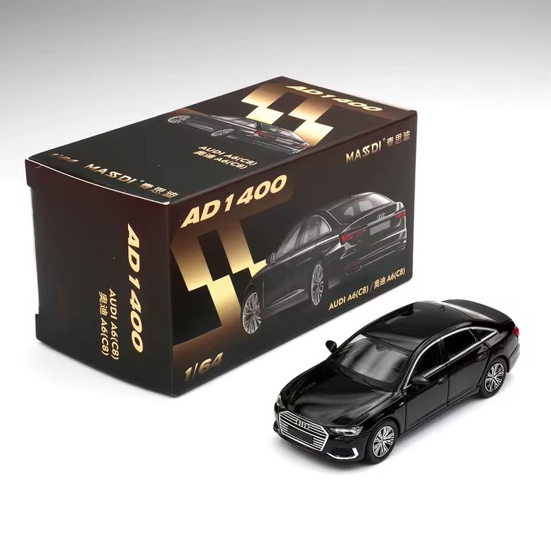 1:64 Massdi Diecast - Audi A6 (C8) black
