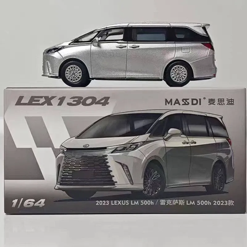 1:64 Massdi Diecast - 2023 Lexus LM 500h, silver