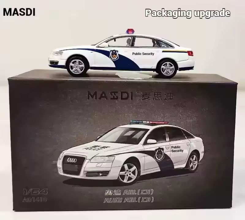 1:64 Massdi Diecast - Audi A6L (C6) *Police*