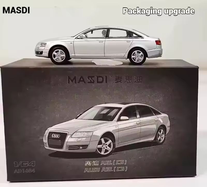 1:64 Massdi Diecast - Audi A6L (C6) silver