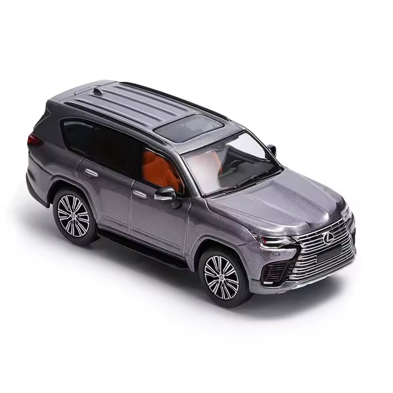 1:64 Massdi Diecast - 2022 Lexus LS LX600 dark grey