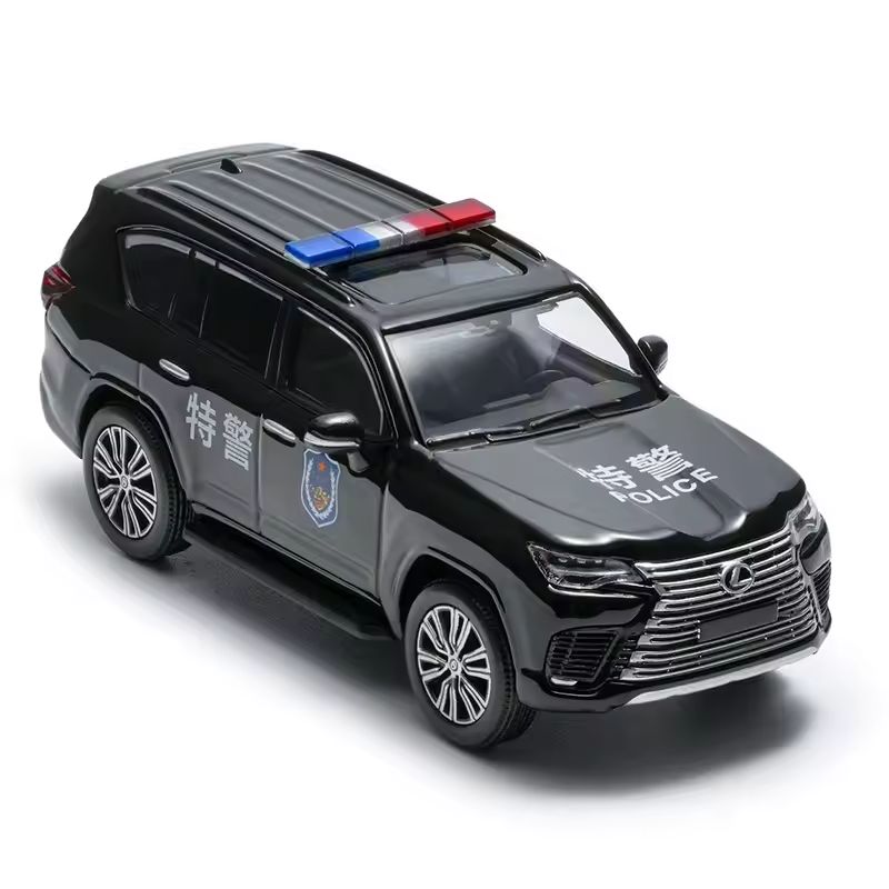 1:64 Massdi Diecast - 2016 Lexus LS LX570 *SWAT*