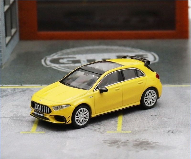 1:64 Kilo Works - 2023 Mercedes-Benz AMG A45S 4MATIC+ W177, sun yellow