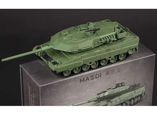 1:64 Massdi Diecast - Leopard 2 A6, army green 1:64 Massdi Diecast - Leopard 2 A6, army green