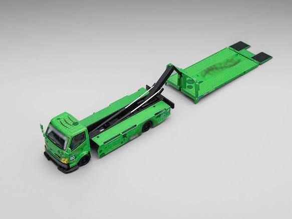 1:64 Mega Gear - Custom Tow Truck, green