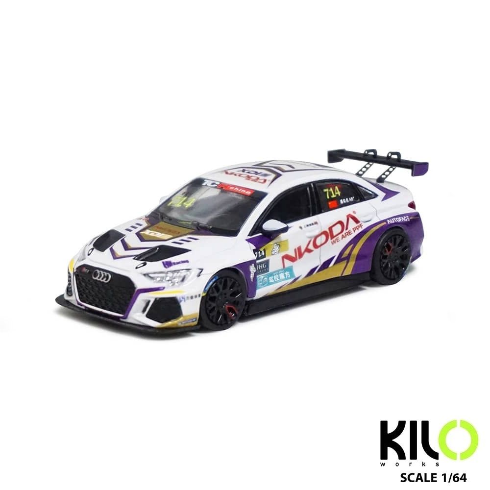 1:64 Kilo Works - 2024 Audi RS 3 LMS Team nkoda