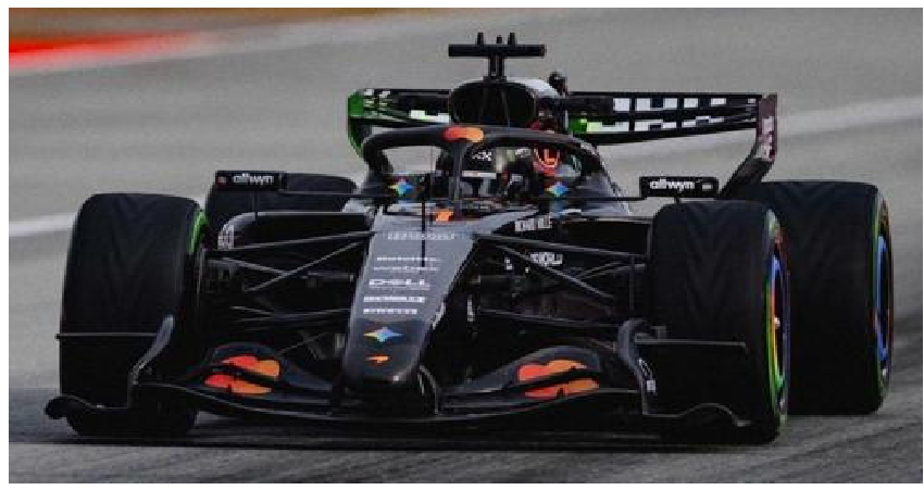 1:43 Spark - McLaren Mastercard Formula 1 Team MCL40 Barcelona Pre- Season Shakedown 2026 Lando Norris