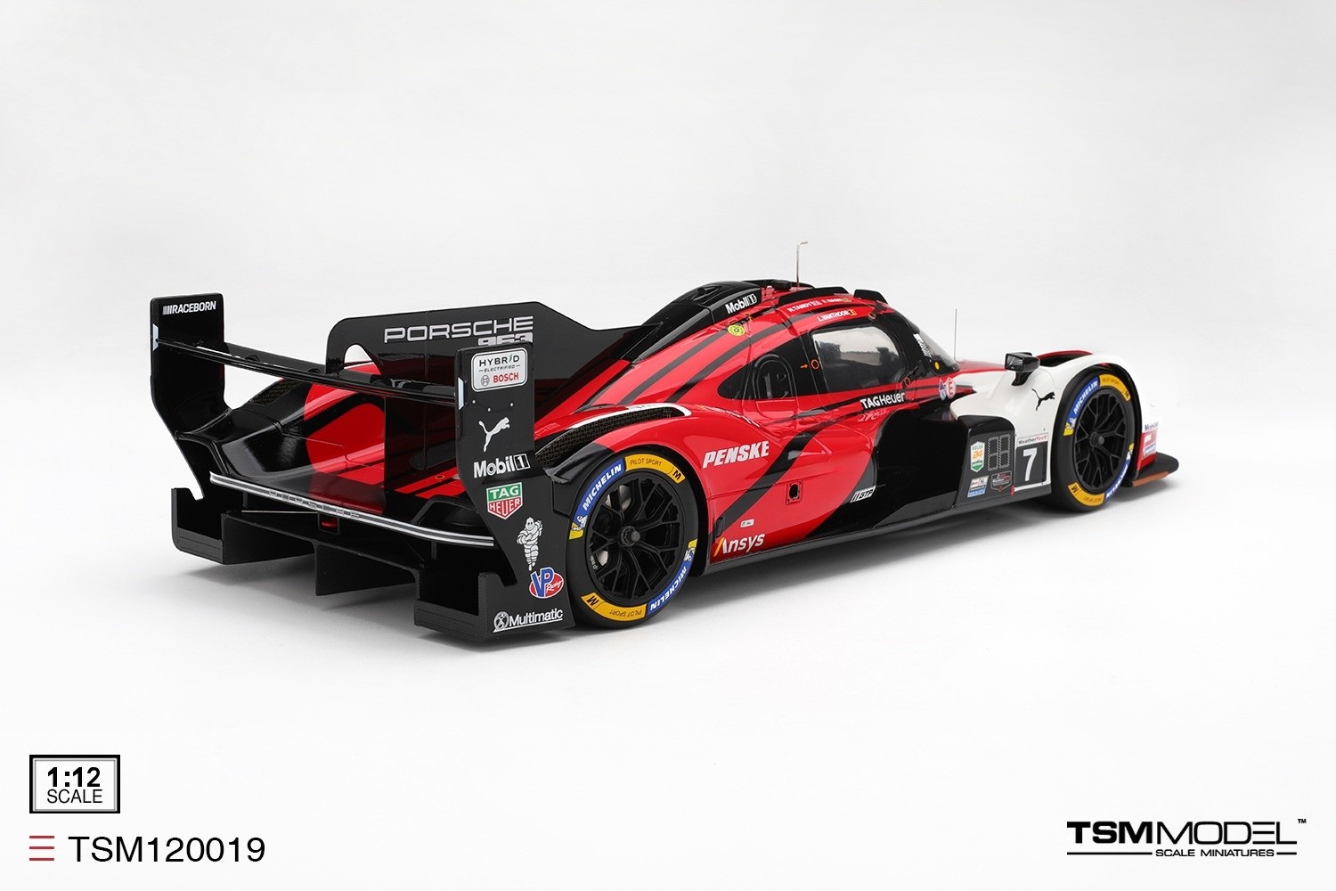 1:12 TSM - 2025 Porsche 963 #7 Porsche Penske Motorsport Daytona 24 hrs Winner