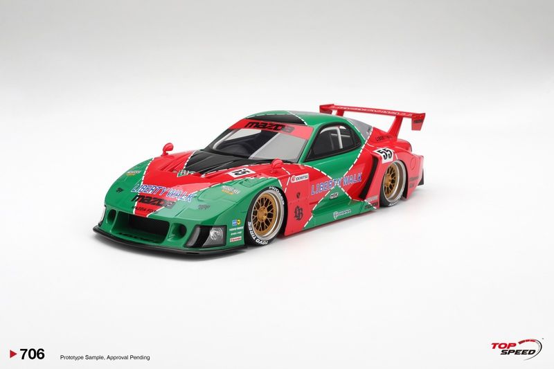 1:18 TSM - 2024 Mazda RX-7 (FD) LB-Super Silhouette 787