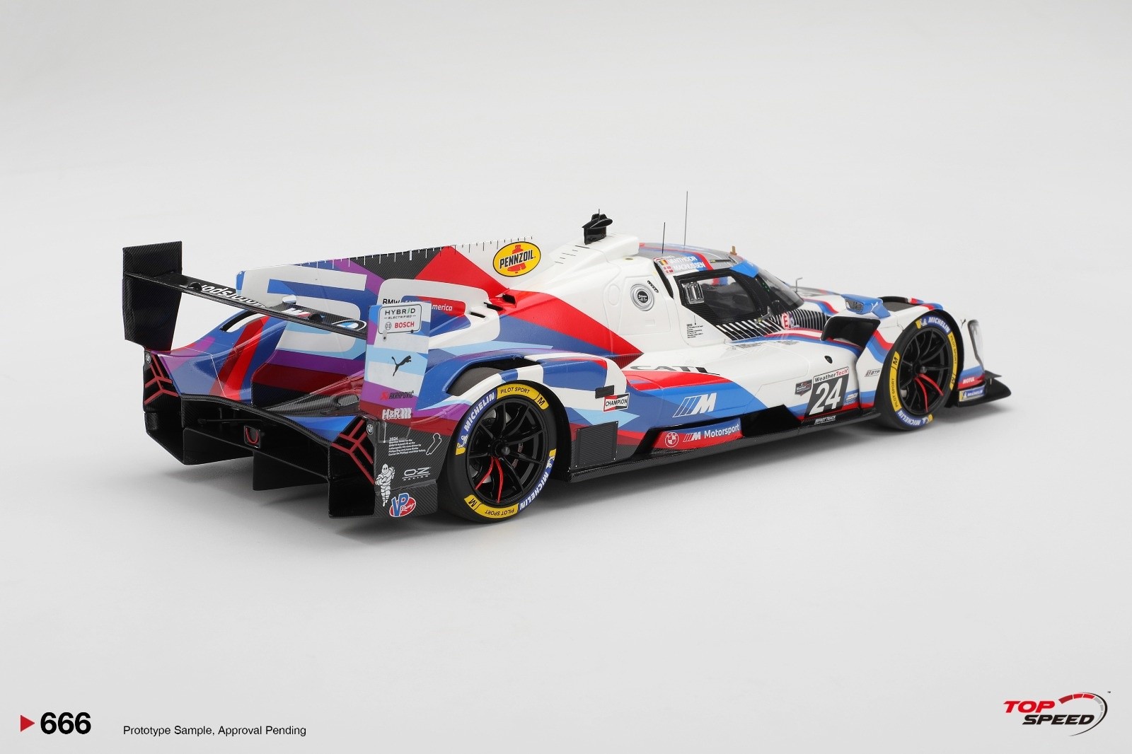 1:18 TSM - 2025 BMW M Hybrid V8 #24 BMW M Team RLL Sebring 12hrs