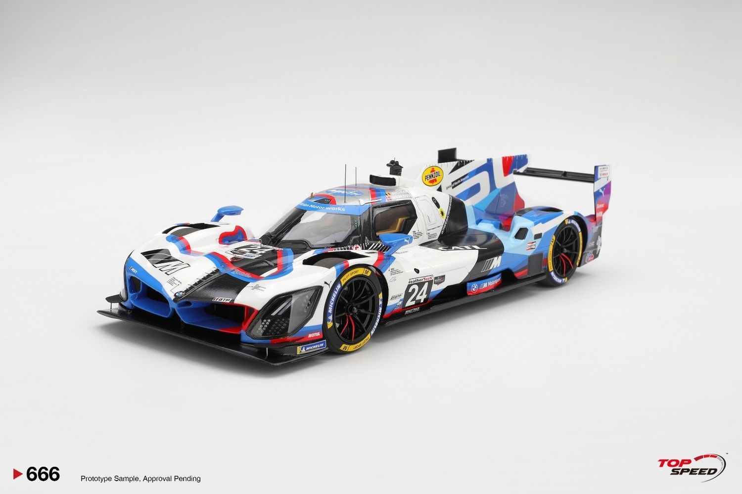 1:18 TSM - 2025 BMW M Hybrid V8 #24 BMW M Team RLL Sebring 12hrs
