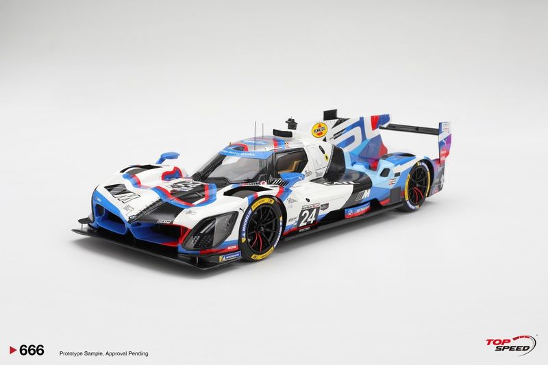 1:18 TSM - BMW M Hybrid 4.0L Turbo V8 Team RLL #24 IMSA 12h Sebring 2025 P. Eng - K. Magnussen - D. Vanthoor