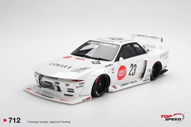 1:18 TSM - 2025 Nissan Skyline GTR (R32) Kaido Works LB-Hinomaru