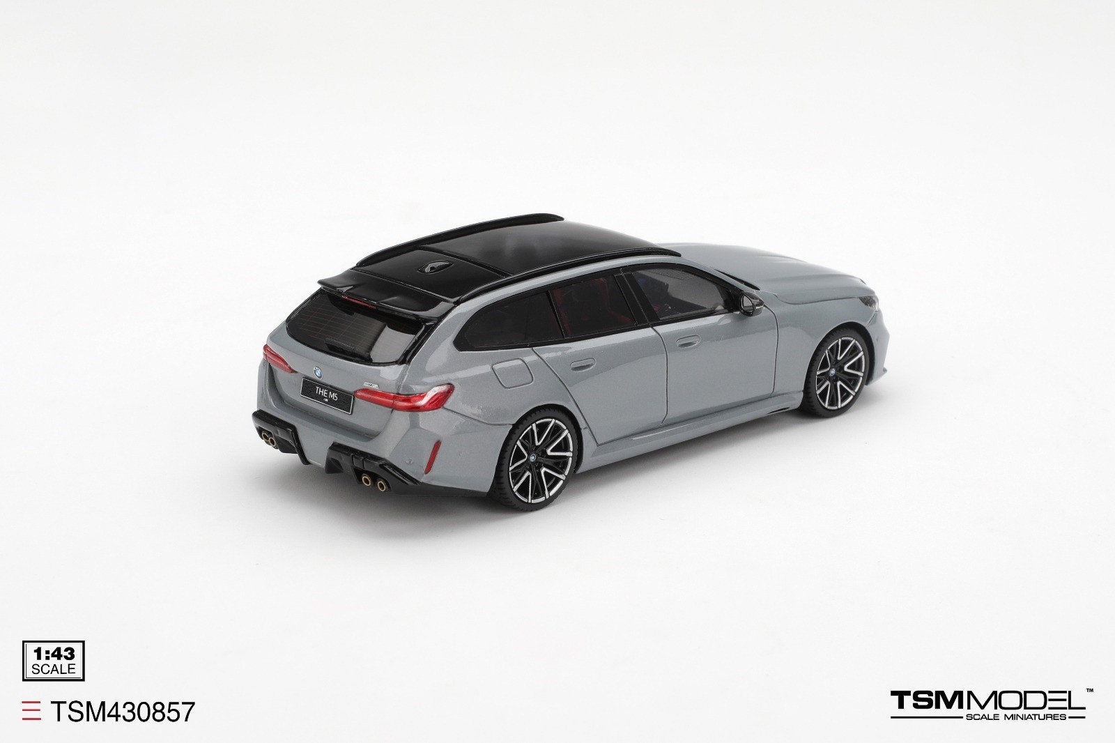 1:43 TSM - 2025 BMW M5 (G99), Brooklyn grey metallic