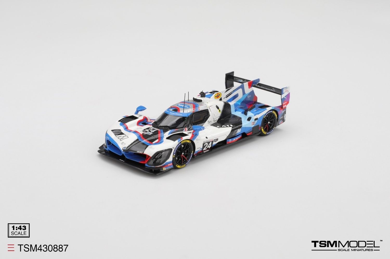 1:43 TSM - 2025 BMW M Hybrid V8 #24 BMW M Team RLL Sebring12 hrs