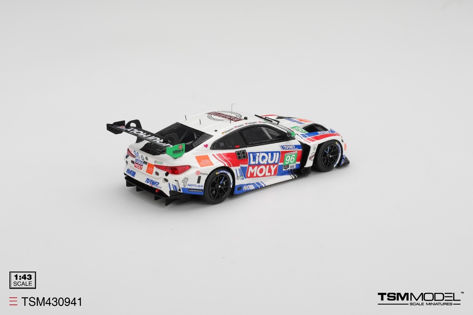 1:43 TSM - 2025 BMW M4 GT3 EVO #96 Turner Motorsport Daytona 24 hrs