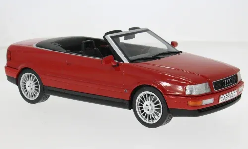 1:18 MCG - Audi Cabriolet, rot, 1991