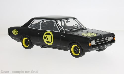 1:18 MCG - Opel Rekord C, 1967, Schwarze Witwe, #201