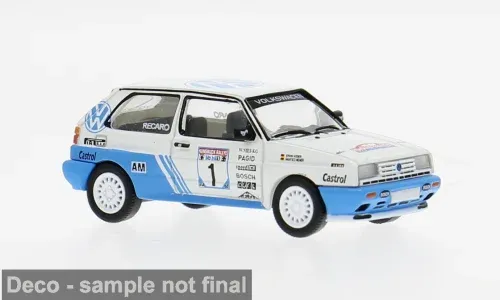 1:87 PCX87 - VW Rallye Golf Hunsrück Rallye 1991 #1 E. Weber - M. Hiemer