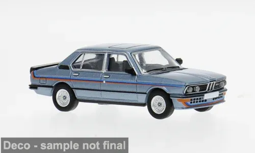 1:87 PCX87 - BMW M535i (E12), hellblau/Dekor, 1980