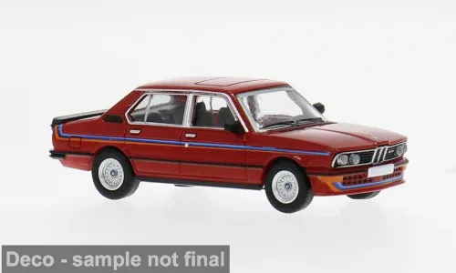 1:87 PCX87 - BMW M535i (E12), rot/Dekor, 1980