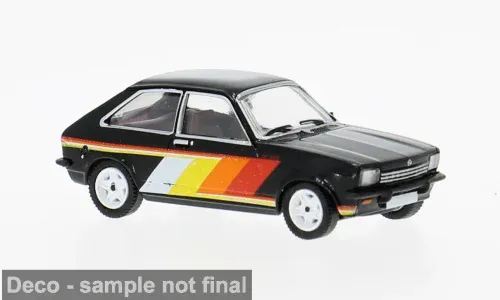 1:87 PCX87 - Opel Kadett C City, schwarz/Dekor, 1975