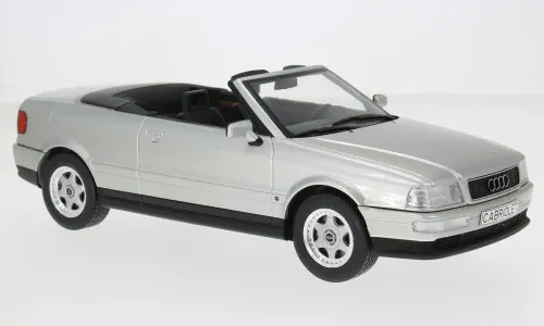 1:18 MCG - Audi Cabriolet, silber, 1991