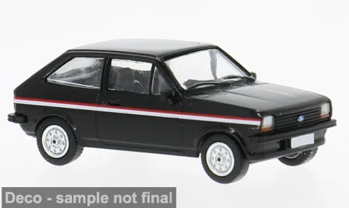 1:87 PCX87 - Ford Fiesta MK I Avus, schwarz, 1975