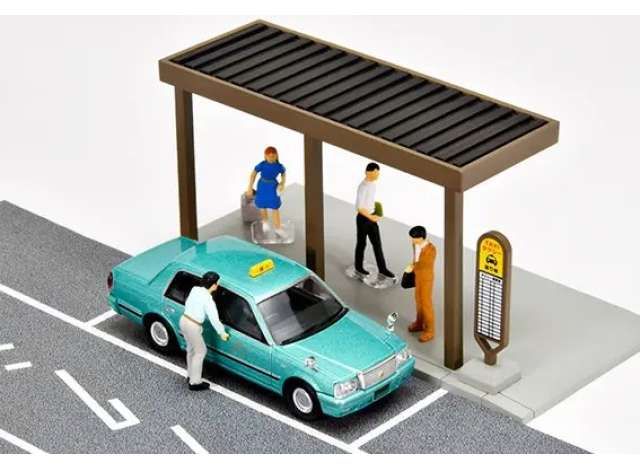 1:64 Tomica Limited Vintage - Diocolle 64 #CarSnap 04C Taxi Stand 1:64 Tomica Limited Vintage - Diocolle 64 #CarSnap 04C Taxi Stand