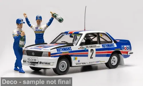 1:43 Ixo - Opel Ascona 400 - Rally Monte Carlo 1982 #2 - W. Röhrl - C. Geistdörfer