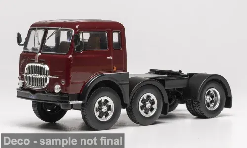 1:43 Ixo - Fiat 690 T1, dunkelrot, 1961 1:43 Ixo - Fiat 690 T1, dunkelrot, 1961