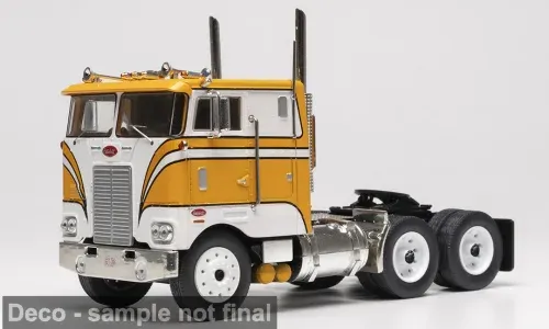 1:43 Ixo - Peterbilt 352 Pacemaker, weiss/gelb, 1979