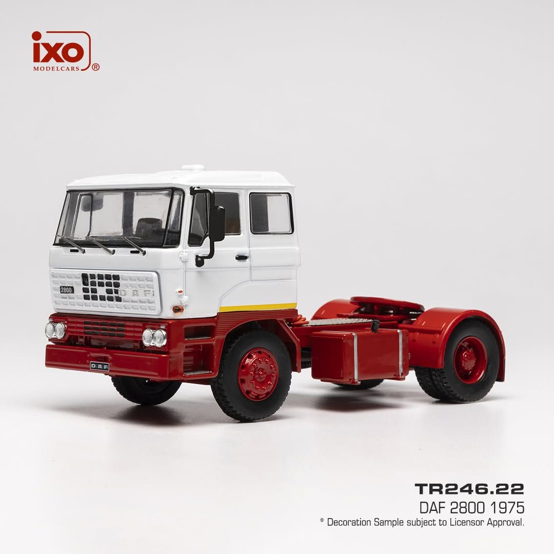 1:43 Ixo - DAF 2800, weiss/rot, 1975 1:43 Ixo - DAF 2800, weiss/rot, 1975