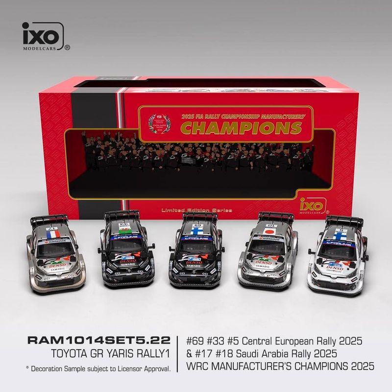 1:43 Ixo - Toyota GR Yaris Rally1, Rally Saudi Arabia, 2025