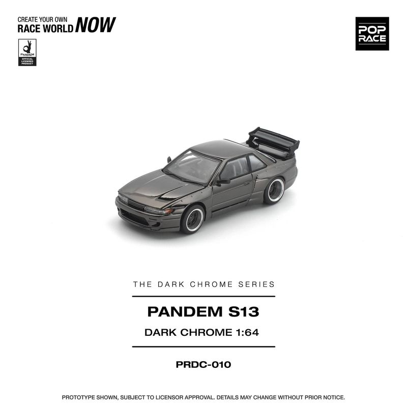1:64 Pop Race Limited - Pandem S13 *The Dark Chrome Series* 1:64 Pop Race Limited - Pandem S13 *The Dark Chrome Series*